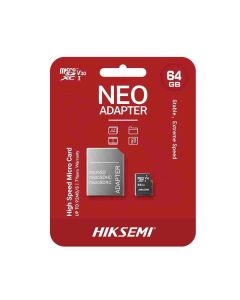Memoria Microsdhc 64gb HikseMI Clase 10 + Adaptador