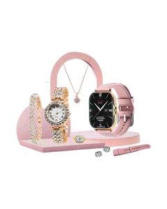 Smart Watch Reloj Y Set De Joyería A58 Plus Regalo Para Mamá