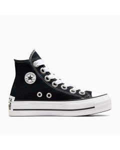 Bota Dama Negro Chuck Taylor All Star Lift Platform Sketch High Top Converse