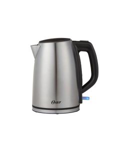 Tetera Eléctrica Oster 1.7 L – Hervidor de Acero Inoxidable Automático