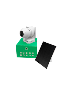 Camara 360 De Seguridad Ptz Ip66 Exteriores Con Panel Solar