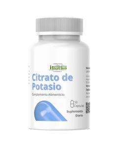 ISIS Citrato de Potasio – Suplemento mineral – Equilibrio y energía celular