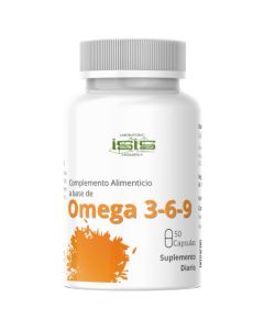 ISIS Omega 3-6-9 – Suplemento esencial – Corazón y mente saludable