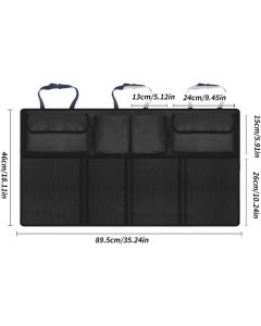 Organizador Asiento Trasero Camionetas con Bolsillos