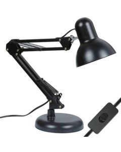 Lampara De Mesa Brazo Flexible Ajustable Con 2 bases