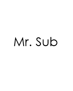 Mr. Sub