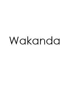 Wakanda
