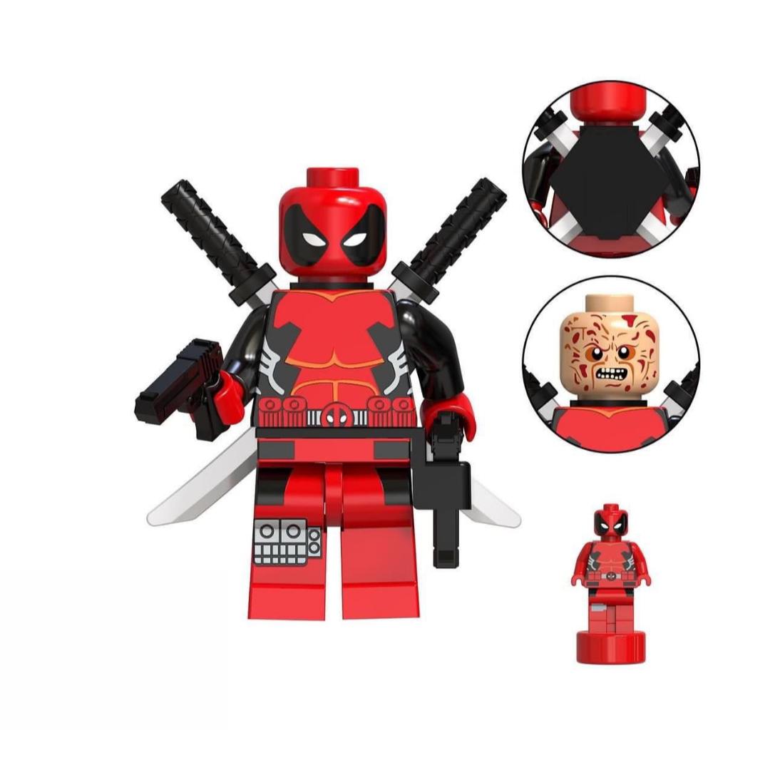 Lego Minifigures Deadpool Lego Dibujo Wade Wilson Lego Super
